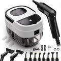 Steam Cleaner for Home, 2500w Steam Cleaner, High Pressure Steamer for Cleaning, 1.6L Water Tank, 3 Level Steam Control, High Heat Handheld Steamer for Kitchen, Bathroom, Upholstery, Car, Furniture