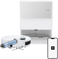 DREAME Aqua10 Ultra Roller Robot Vacuum and Mop & 30,000Pa Suction, Self-Cleaning Dock & Extending Roller Mop, Heat-Washes & Dries, Carpet Protection, AI Camera & LiDAR Avoidance Tech, Voice Control