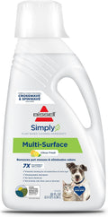Bissell Simply Multi-Surface Formula, 80 oz, Clear, 80 Fl Oz
