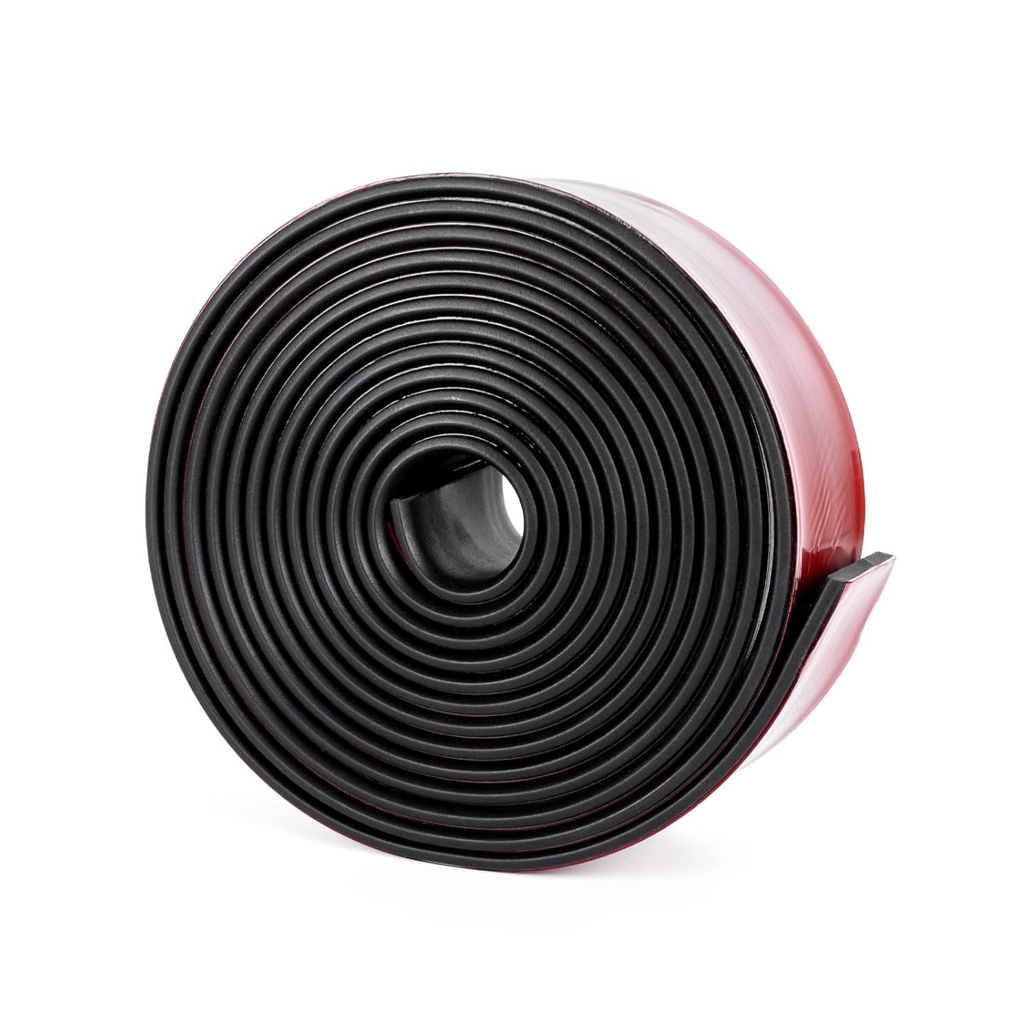 Adhesive Rubber Strips Neoprene Rubber Sheets, Rolls & Strips with Adhesive Backing Rubber Pads Self Stick Seal Rubber Gasket Adhesive Back for Matting Padding - 1" Wide x 1/8" Thick x 20' Long