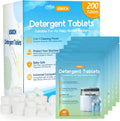 200Pcs Detergent Washing Tablets for Momcozy,Deep Cleaning Baby Brezza Bottle Washer,Compatible with All Brands Baby Bottle Washers
