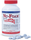 Nu-Foam Sanitizing Tablets for Bar Glassware – Superior Rinse Aid - Hand Washing Bar, Tavern, Brewery Supplies - Spotless Serving Glasses - Professional-Grade Glass Sanitation - 100 Tablets/600 Quarts