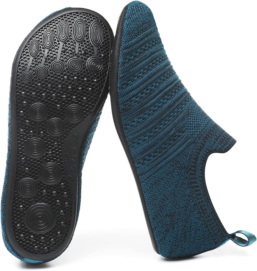 Adult Indoor House Slippers Socks Lightweight Non Slip Grip House Home Shoes for Women Men