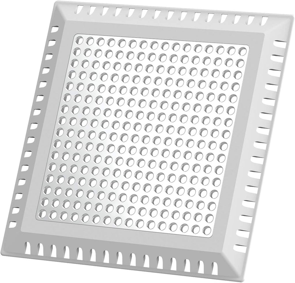 Shower Drain Hair Catcher/Drain Strainer/Shower Drain Cover for Bathroom Floor Drain, Stainless Steel and Silicone (Patented Product)