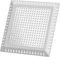Shower Drain Hair Catcher/Drain Strainer/Shower Drain Cover for Bathroom Floor Drain, Stainless Steel and Silicone (Patented Product)