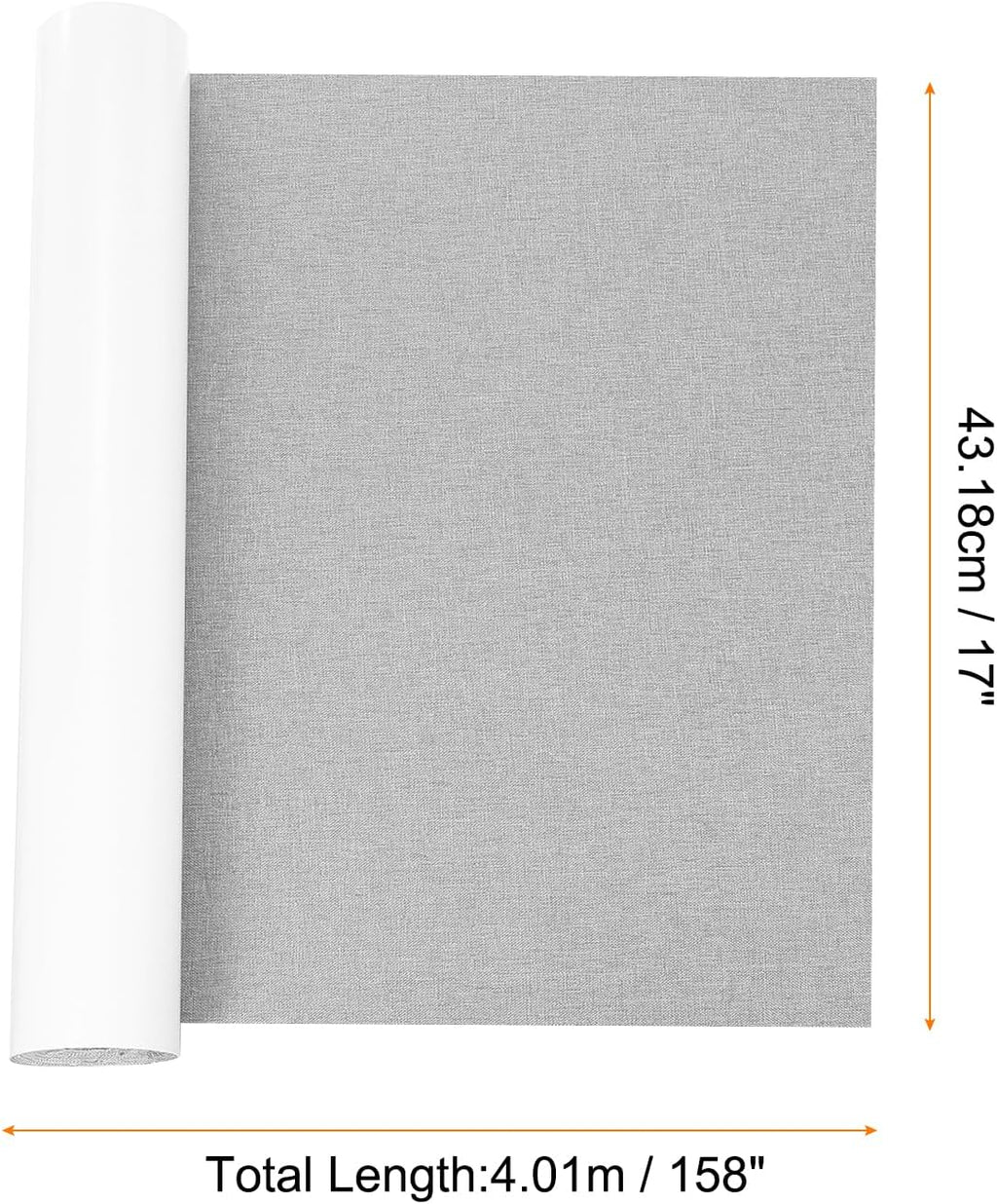 Repair Patches Repair Tape Self-Adhesive DIY Repair Patch Linen Gear Patch for Sofa, Furniture, Chair, Clothing,Tents,17x158 Inch,Light Khaki