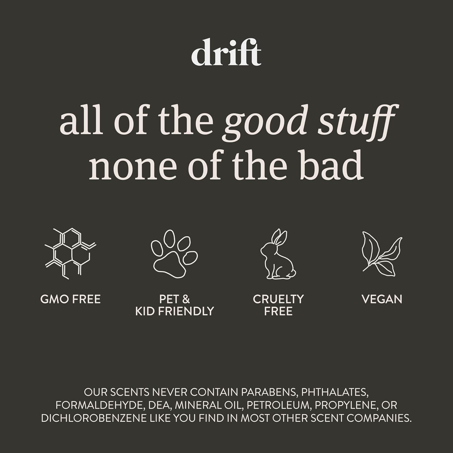 Drift Car Air Freshener - Stone Air Freshener - Car Odor Eliminator - Great Wave Scent Starter Kit