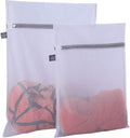 Kimmama Laundry Bags Mesh Wash Bag, Lingerie Bags for Washing Delicates, Net Washer Sack with Zipper, Dryer Pouch for Cleaning and Drying Cloths, Garment, Sweater, Bra, Pant, Sock, Toys, Hat
