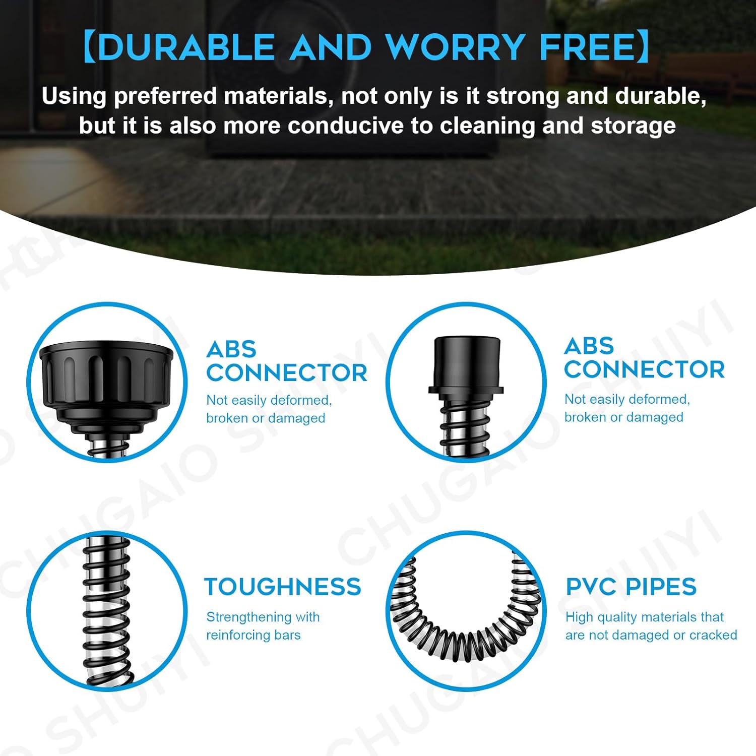 AC Drain Line Cleaner；AC Drain Line Cleaner Adapter Evacuates & Unclog AC Drain Line - HVAC to PVC AC Drain Line Cleaner Tool - Universal Fit AC Drain Line Unclogger - AC Drain Line Cleaning Tool