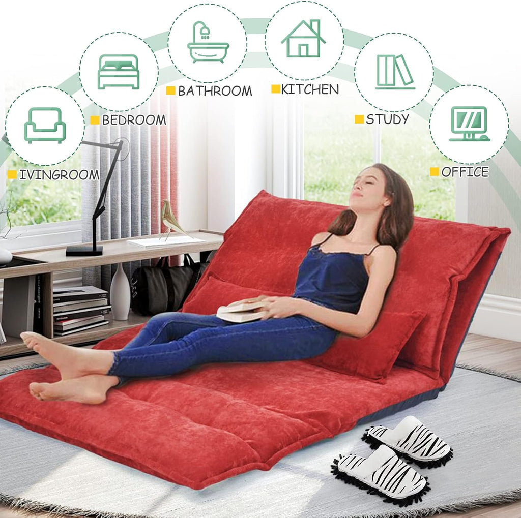 Microfiber Floor Mop Slippers House Dust Cleaning Tool Detachable Washable Shoes for Kitchen House Cleaning (Women 7-10/Men 5-8, Zebra pattern)