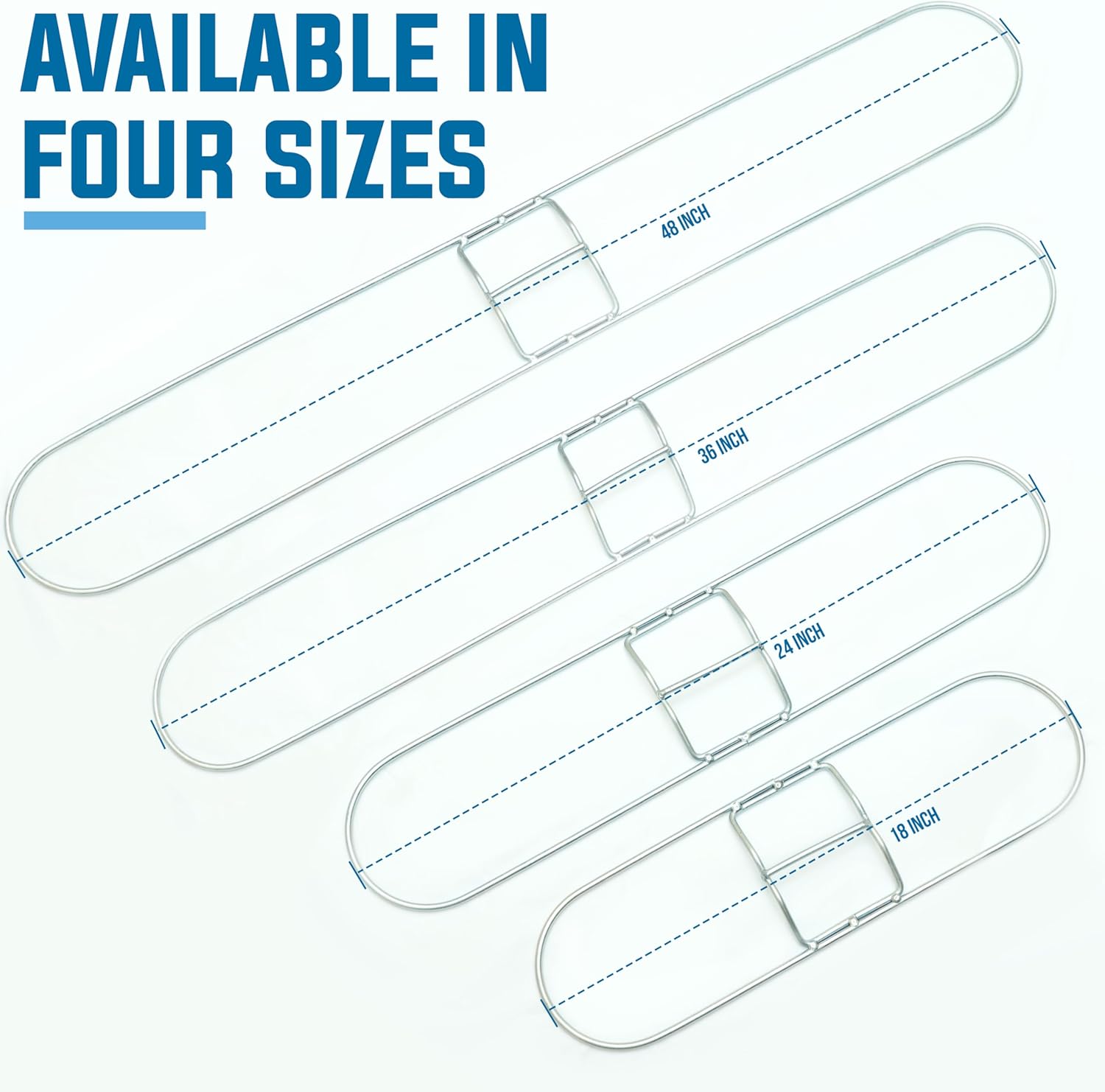 Kleen Handler 48 Inch Commercial Dust Mop Frame (3 Pack)