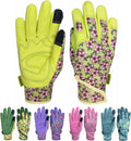 Thorn Proof&Puncture Resistant Gardening Gloves with Grip,Garden Gloves for Women, Leather Work Gloves,Gifts