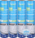 9.45 inch Lint Roller Refills for 9.4'' - 9.5'' Large Lint Rollers Extra Sticky Roller Refills Replacment for PetLovers Delomo and More Floor Rollers 90 Sheets per Refill, 4 Pack, 360 Sheets Total