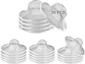 20PCS Stainless Steel Slop Basket Filter Trap, 2.75" & 4.41" Bathroom Sink Drain Strainer Mesh, Mesh Drain Cover Drain Sink Screen for Bathroom Bathtub Kitchen Laundry Lavatory Balcony RV Floor Drain