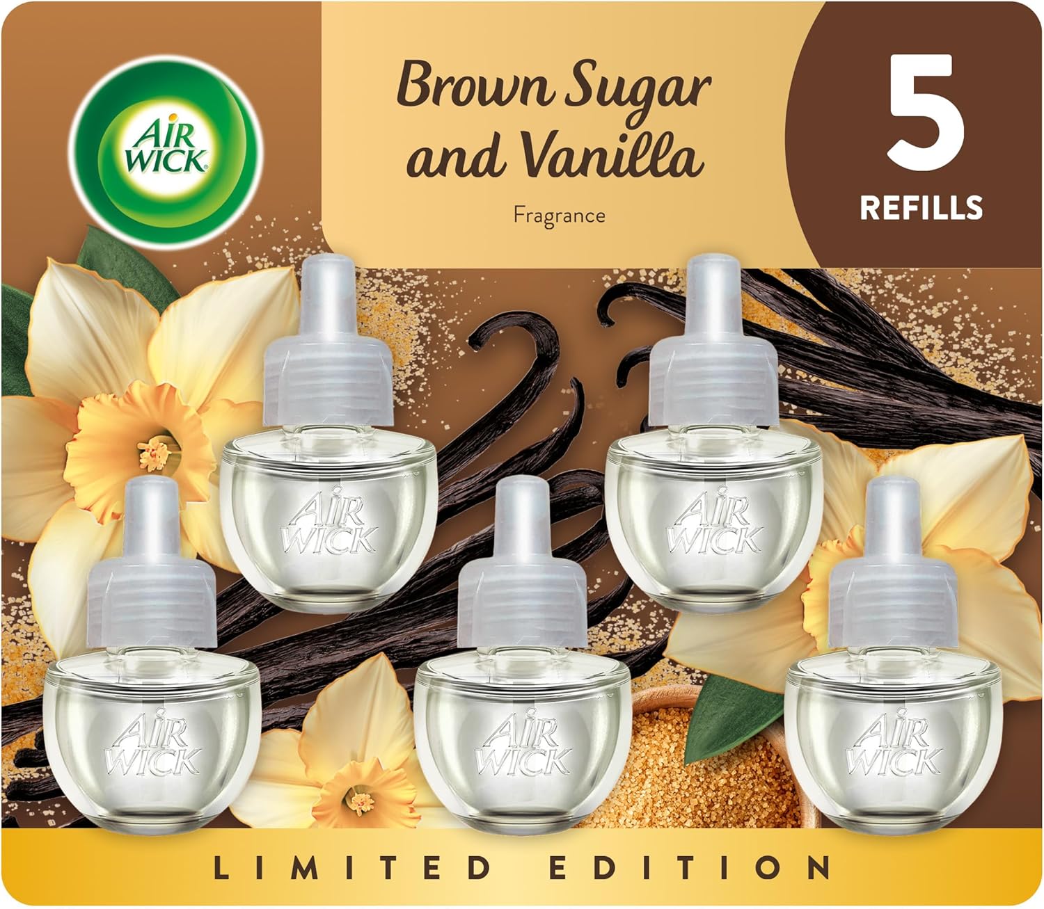 Air Wick Scented Oils 0+5 Brown Sugar and Vanilla