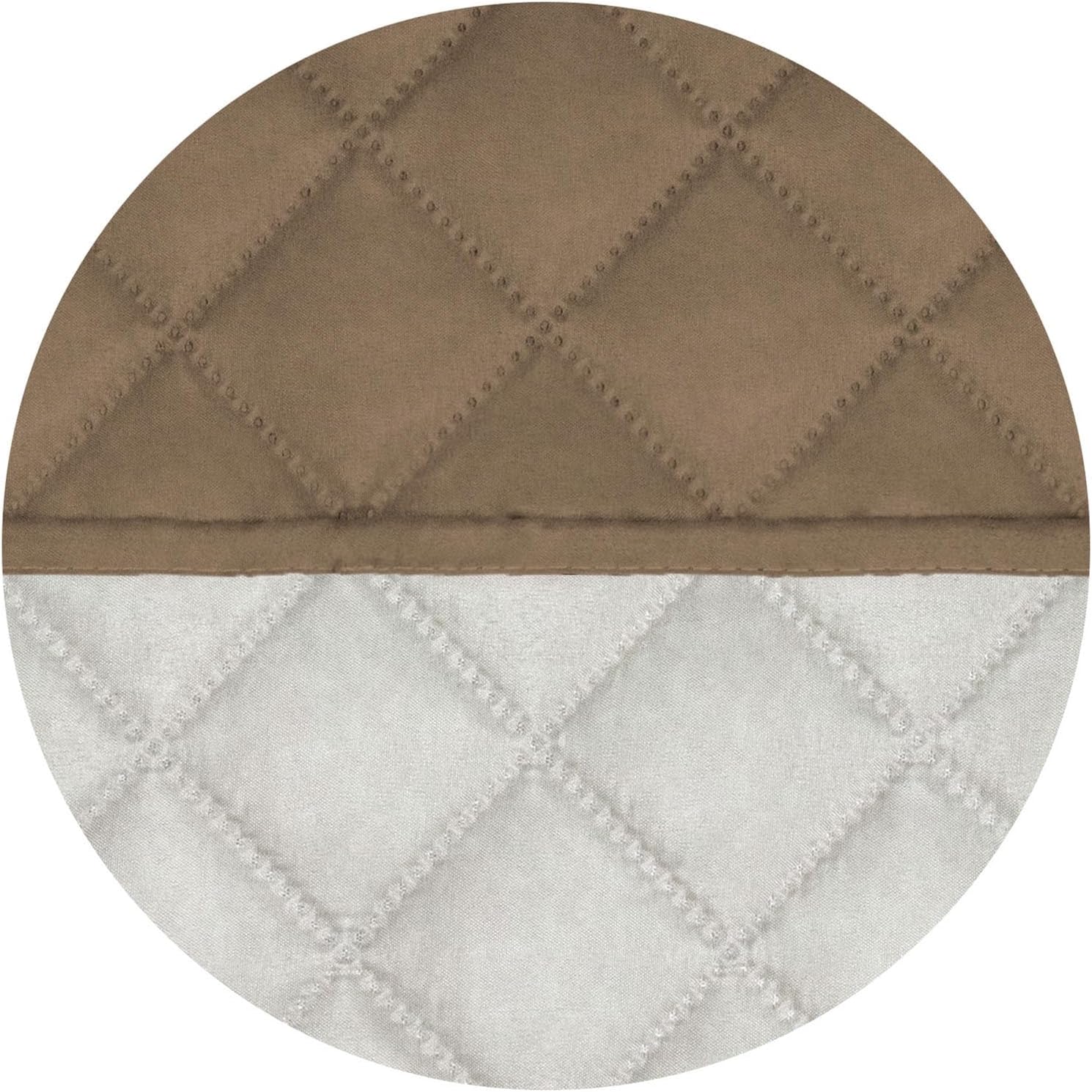 PureFit Reversible Quilted Sofa Cover, Water Resistant Slipcover Furniture Protector, Washable Couch Cover with Non Slip and Elastic Straps for Kids, Dogs, Pets (Oversized Chair, Camel/Ivory)