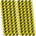 Boao 24 Pieces Watch Your Step Stickers Sign 6 x 24 Inch Caution Watch Your Step Floor Decals Warning Sticker Adhesive Tape Anti Slip Abrasive Tape for Workplace Safety Wet Floor Caution