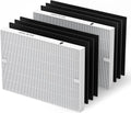 AP-1512HH Air Purifier Replacement Filter Set for Coway Airmega AP-1512HH and and Airmega 200M air Purifier, 2 HEPA and 6 Carbon Filters, Compared to Part #3304899