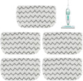 Sgizoku S1000 S2001 Steam Mop Replacement Pads for Shark Steam Mop S1000 S1000A S1000C S1000WM S10001C S1200 & S2001 SteamSpot Steam Mop - Dirt Grip, Washable & Reusable for All Floor Clean - 5Pack