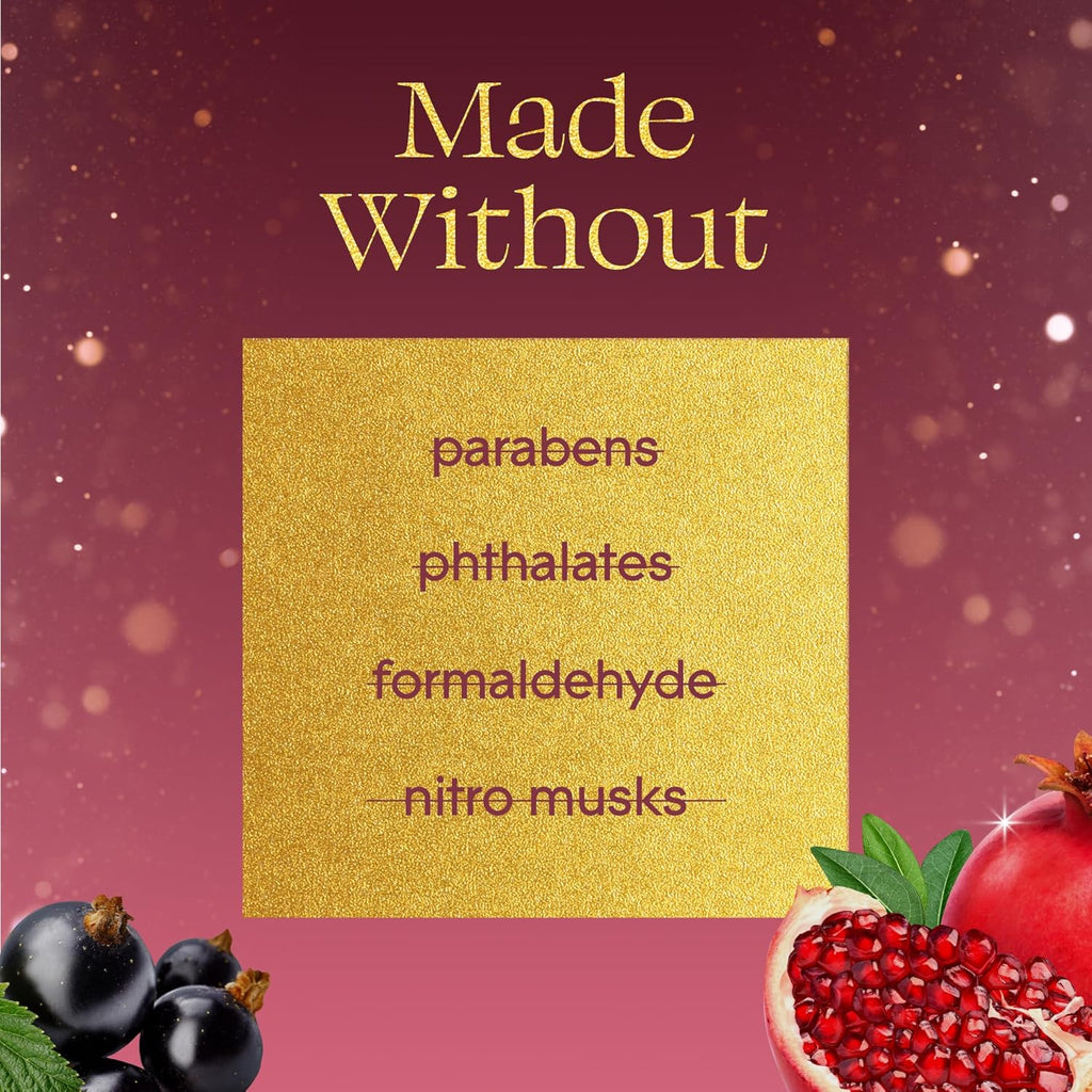 Glade PlugIns Refills Air Freshener, Pomegranate & Currant, Scented and Essential Oils for Home and Bathroom, 0.67 Fl Oz, 5 Count