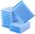 Nylon Cleaning Scrub Pad 12 Pack,Long-Lasting and Reusable Dishwashing Sponge,All-Purpose Scouring Pads Sponge for Kitchen,Bathroom