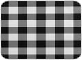 White and Black Buffalo Plaid Dish Drying Mat 16x18 for Kitchen Classic Buffalo Check Dishes Pad Dish Drainer Rack Mats Absorbent Fast Dry Kitchen Accessories