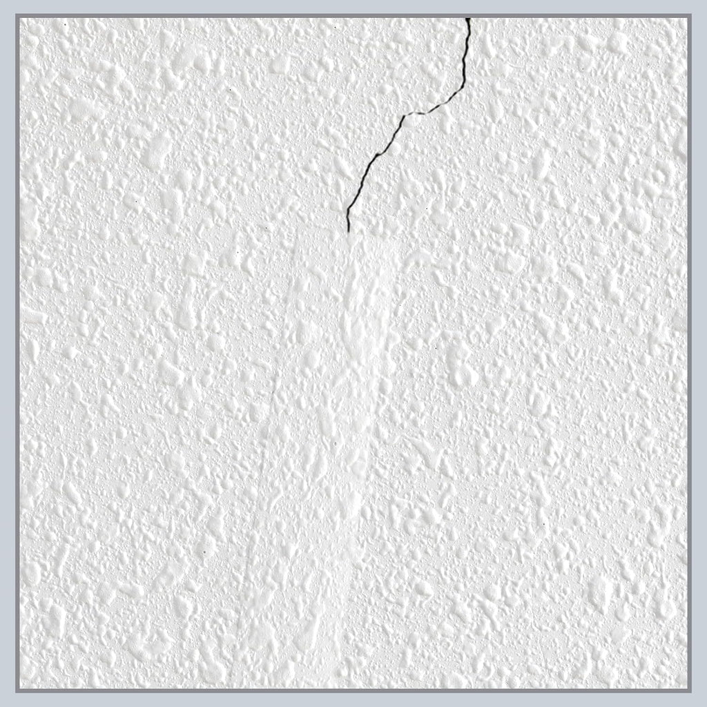 Self Adhesive Crack Tape 1.5'' x 32' Textured Roll - Paintable for Walls, Diatom Mud Finish Texture for Drywall Repair