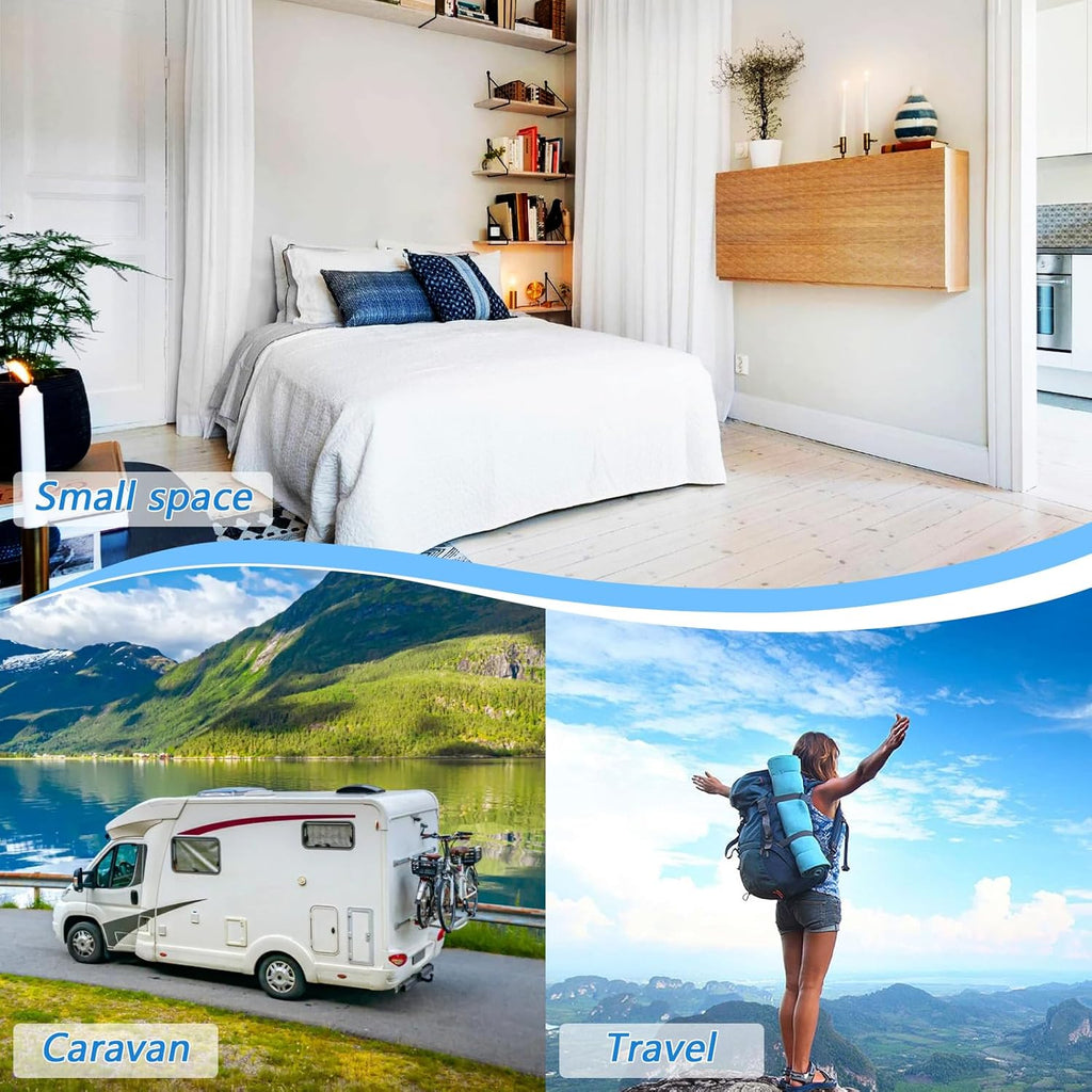 Ironing Mat Portable Ironing Pad Ironing Blanket for Table Top Heat Resistance Double-Side Using Travel Large 47.2 x 27.6 Inch Foldable Lightweight Groovy Roses and Butterflies