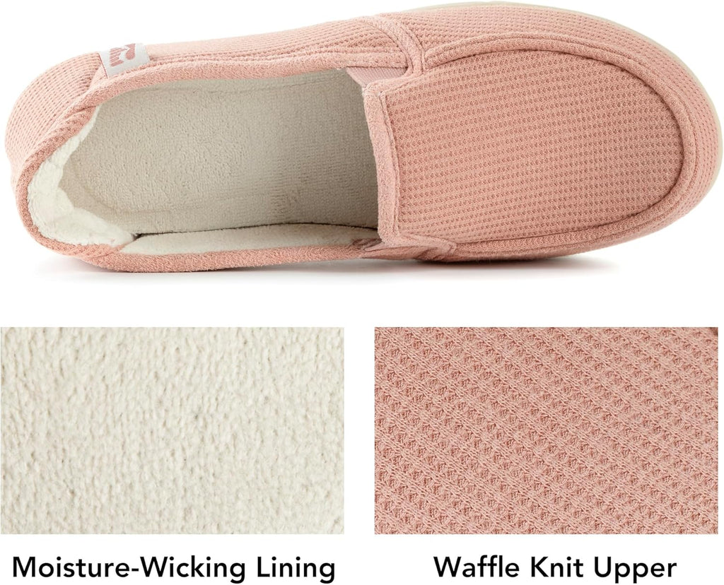 RockDove Women's Two-Tone Hoodback Slipper with Removable Insole