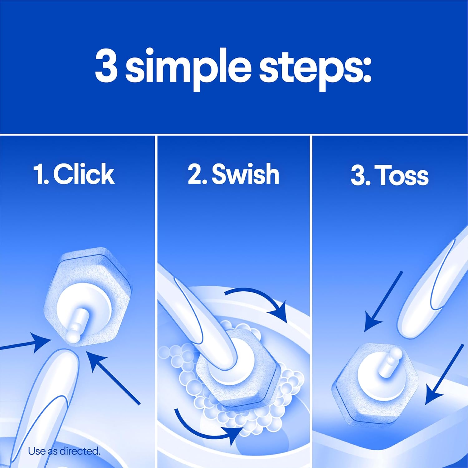 CLOROX Original Toilet Cleaning System, ToiletWand, Storage Caddy, 6 Refill Heads, Dorm Room Essentials