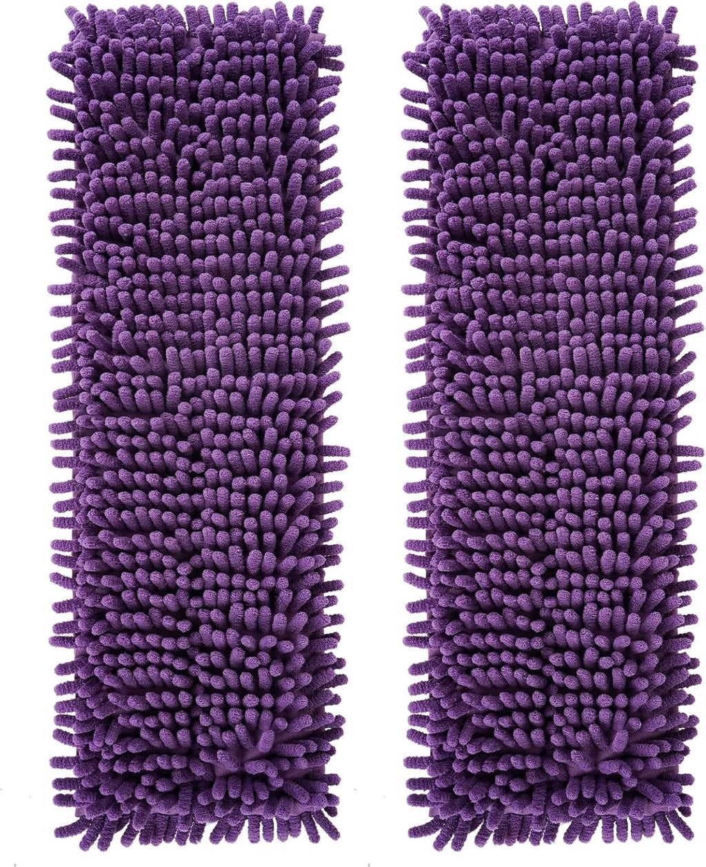 2 Pack Pet System Microfiber Sweeping Pad for Bona Mops, Reusable Pet Replacement Mop Pad for Multi-Surface Floors, 18 Inch Washable Cleaning & Dusting Pads, Attracts & Picks Up Pet Hair