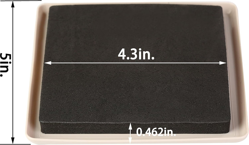 8pcs 5in.Reusable Carpet Slider-Furniture Slider-Furniture Moving Slider-Moving Pad-Sofa Glider-Furniture Glides