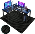 Vicwe Office Chair Mat for Hardwood Floor, 63" x 51" Large Office Chair Mat, Gaming Chair Mat for Hardwood, Easy Glide for Chairs, Multi-Purpose Floor Protector Desk Chair Mat for Home Office