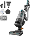 Eureka FlexReach Plus Bagless Upright Vacuum Cleaner for Home,Pet Vacuum for Carpet and Hard Floor, Lift-Up Vacuum with Flooring Type Sensor, HEPA Filter,Anti-Tangle, NEU652, Green