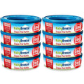 BabyBreeze Diaper Pail Refill Bags Compatible with Playtex Diaper Genie Pails Odor Absorbing Diaper Disposal Trash Bags - 2240 Count (8-Pack)