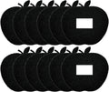 12-Pack Universal Trash Can Odor Absorbing Filters, Activated Charcoal Deodorizer for Trash Cans, Compost Buckets, Countertop and Recycle Bins (Apple)
