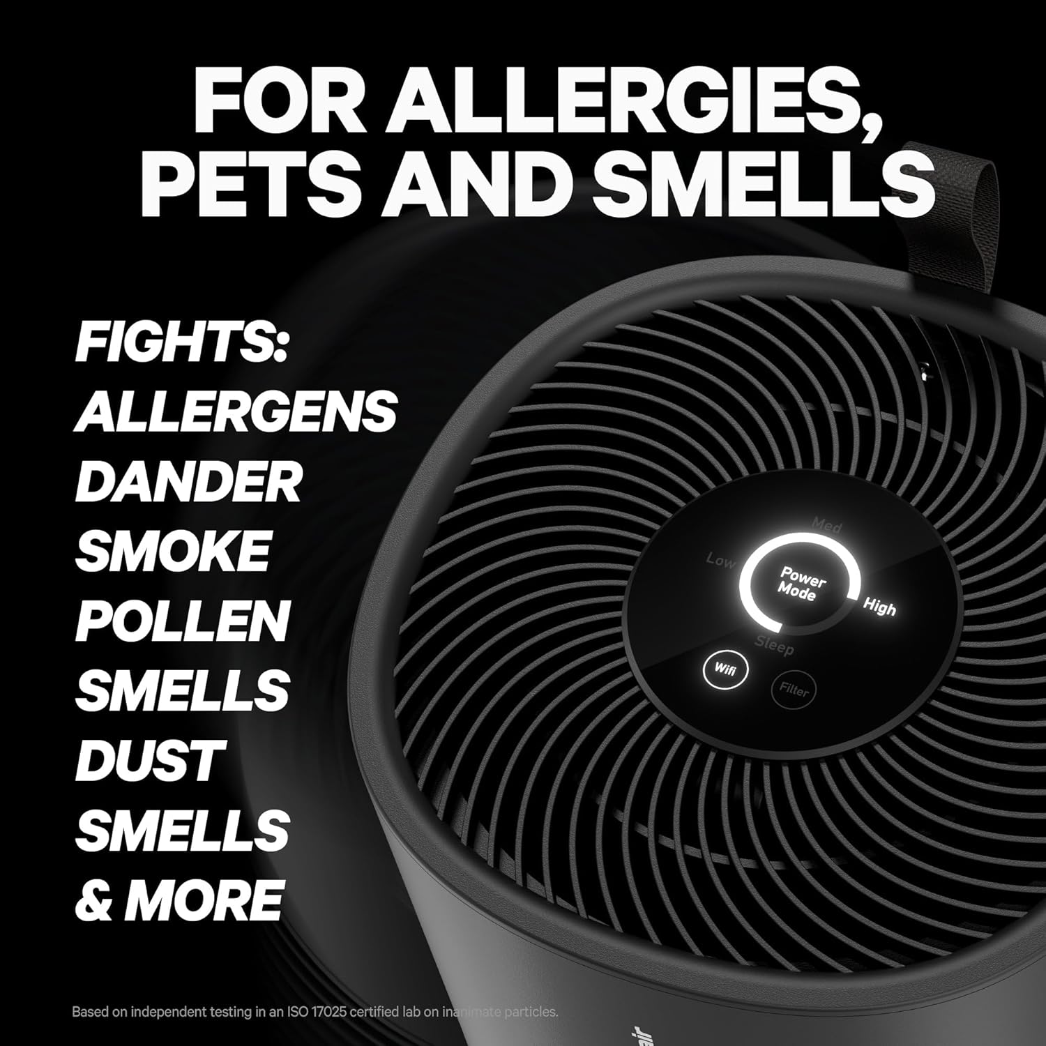 PuroAir 130i Smart Air Purifier for Home Large Rooms - Covers Up To 600 Sq Ft - Filters Up To 99.9% of Pollutants, Smoke, Pollen, Dust - Quiet Air Filter - Air Purifiers for Bedroom