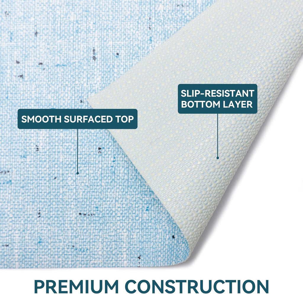 Shelf Liner Non Adhesive, 12 Inch x 10 Feet Cabinet Liners for Pantry Drawer Vanity, Drawer Liners Strong Grip Non Slip Waterproof, Shelf Liners for Kitchen Cabinets