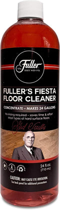 Fuller Brush Fiesta Floor Cleaner Liquid Concentrate - Multi-Surface & Industrial Cleaning For Hardwood, Laminate, Linoleum, Tile & Ceramic Floors, 24 Fl. Oz. Bottle