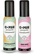 Oopsie Poopsie - Mediterranean Sage and Berry Fresh- Before & After You Go Toilet Spray 2oz Each - Gift Set - Portable Odor Eliminator - 2 Pack