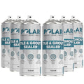 Polar Tile & Grout Sealer Clear Aerosol Spray - 6 x 13.5 Fl Oz | Instantly Waterproofs and Protects Floor Tile Grout | Ideal for Bathroom, Shower & Kitchen | Interior & Exterior Tile Sealer