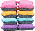 UPSTAR Dish Sponges Kitchen, Microfiber Cleaning Scrubber for Dishwashing, Sink, Basin and Multi-Pupose, Size L Pack of 8