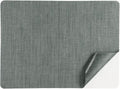 PATIKIL Linen Repair Patch, 8 x 11 Inch Self-Adhesive Linen Fabric Repair Patches for Sofa Couch Clothes Handbag Tents Car Seats Furniture, Dark Gray