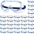 Yunsailing Protective Safety Goggles Lab Over Glasses Clear Anti Fog Eye Protection Goggles for Men Women