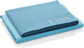E-Cloth Microfiber Cleaning Cloth Glass Kit - Microfiber Towel Window Cleaning Kit - Microfiber Towels for Cars, Windows, Mirrors, & More - Alaskan Blue
