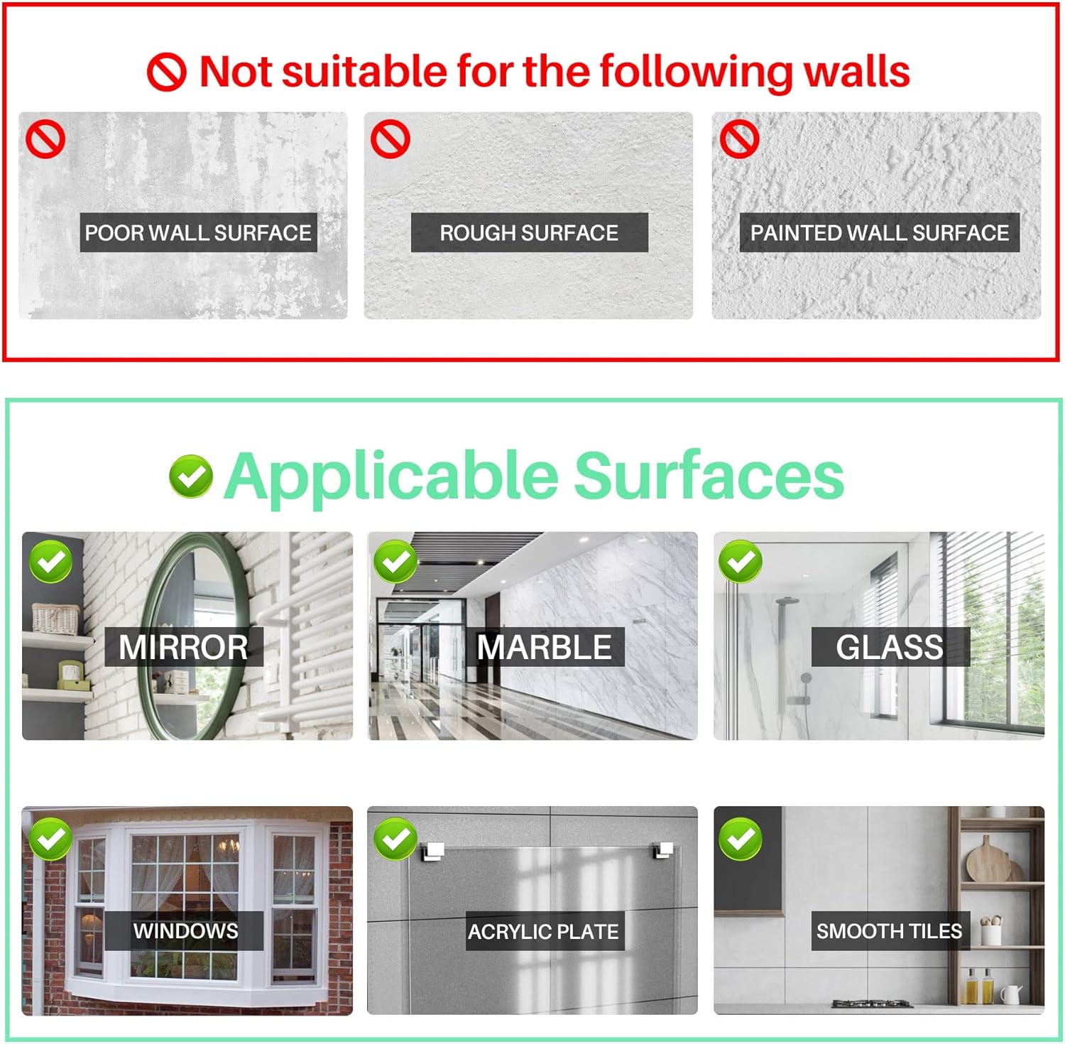Antimbee Transparent Heavy Duty Suction Hooks, 5 Pack, Holds up to 11 lbs, Modern & Simple Design, Reusable & Removable, Ideal for Bathroom, Kitchen, Glass, Metal, Plastic Surfaces
