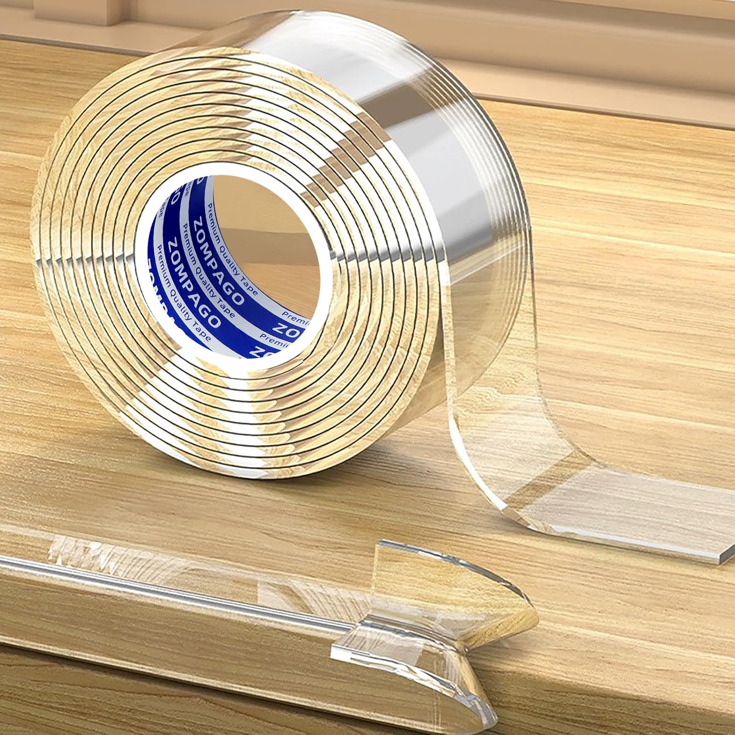 Clear Soft Corner Protectors for Furniture Strip,0.8in x13FT,Sharp Edge & Table Bumper,Window Edge,Wall Protector, Soft Corner Guards Safe for Proof,Table Corner Protectors in Family