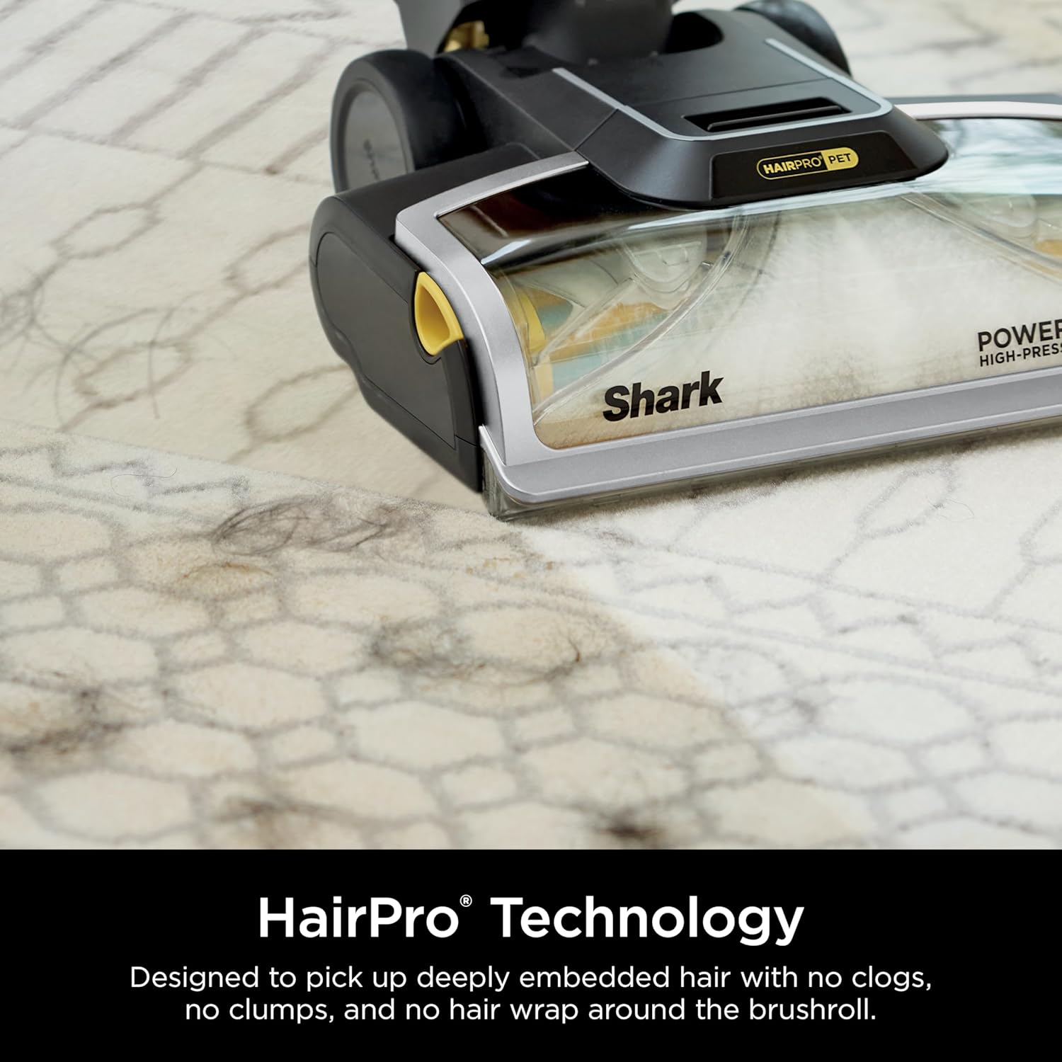 Shark CarpetXpert HairPro with StainStriker Upright Carpet, Area Rug & Upholstery Cleaner, Perfect for Pets & Hair Removal, Carpet Shampooer, 5 Cleaning Tools, Pet Cleaning Solution, Navy, EX304