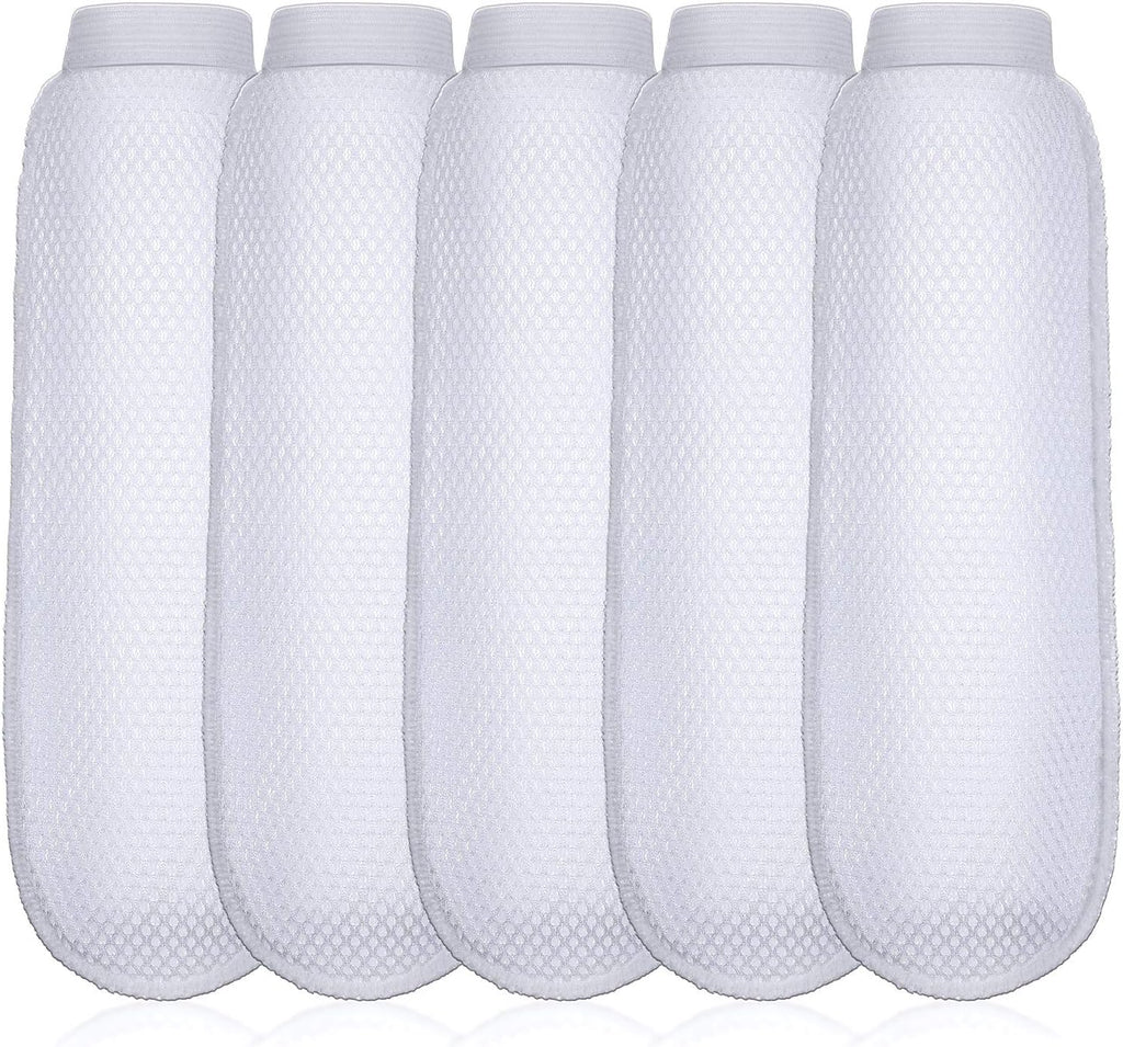 Boao 5 Pieces Nylon Lint Traps for Washing Machine Discharge Hose Lint Traps Nylon Mesh Catcher for Washing Machine Drain Systems Cleaning Tools