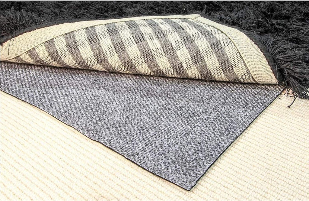 Hold-a-Rug Plush 6' x 9' Nonskid, Nonslip Rug Pad, Reversible Gripper, ¼ Thick, Safe for All Floors and Carpet, Keep Area Rugs Secure